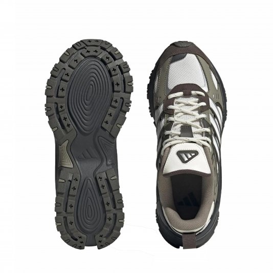 Shadow Fever Olive Strata/Dark Brown/Cloud White