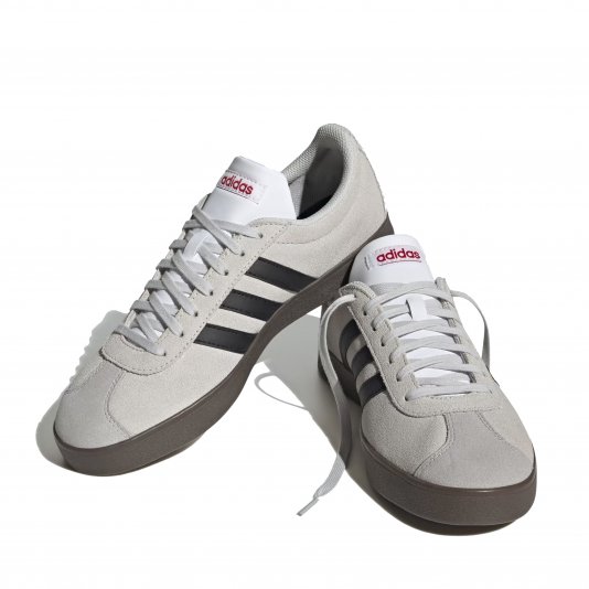 VL Court 2.0 Grey One/Core Black/Better Scarlet
