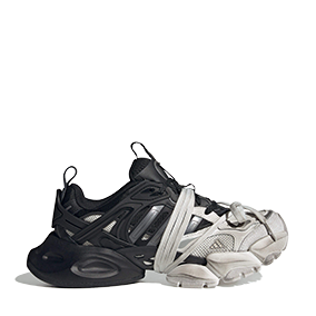 XLG Runner Deluxe Black/Grey Split/Silver Gray