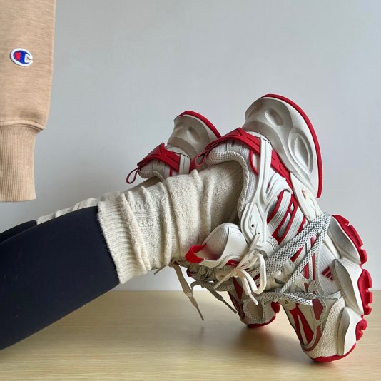 XLG Runner Deluxe White/Red