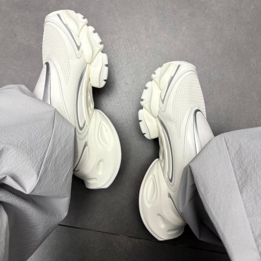 XLG Runner Mule Cloud White/Gray Silver/White Gray