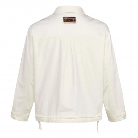 Toc Bai Pure Cotton Sporty Loose White