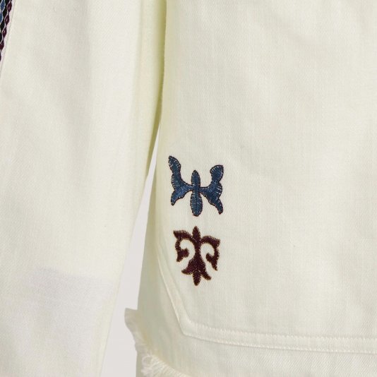 Toc Bai Pure Cotton Sporty Loose White