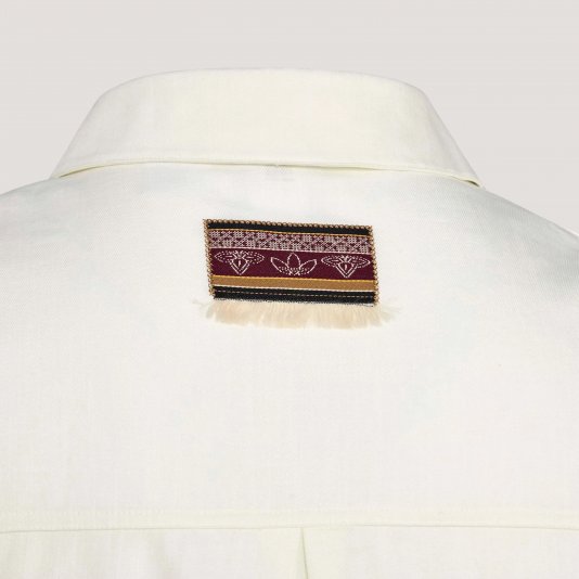 Toc Bai Pure Cotton Sporty Loose White