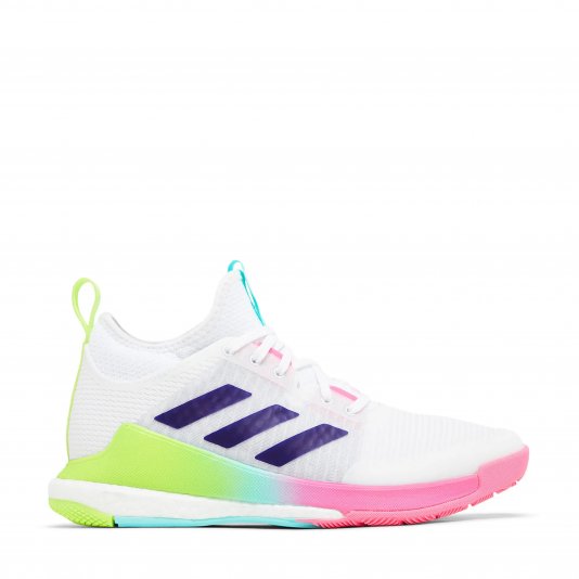 Crazyflight Mid Cloud White/Team College Purple/Flash Aqua