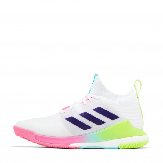 Crazyflight Mid Cloud White/Team College Purple/Flash Aqua