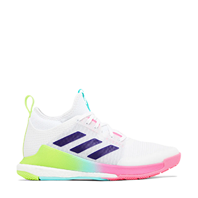 Crazyflight Mid Cloud White/Team College Purple/Flash Aqua