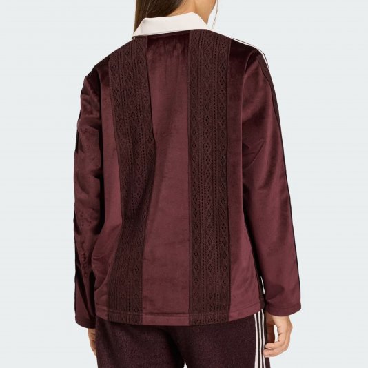Winterised Longsleeve Soccer Jersey Maroon