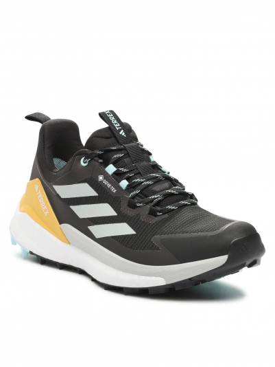 Terrex Free Hiker 2.0 Low GORE-TEX Black/Grey One/Solar Green