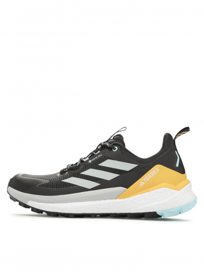 Terrex Free Hiker 2.0 Low GORE-TEX Black/Grey One/Solar Green
