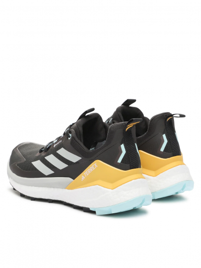Terrex Free Hiker 2.0 Low GORE-TEX Black/Grey One/Solar Green
