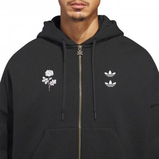 Heavyweight Zip Hoodie X Willy Chavarria Watsonville Black