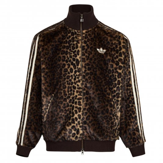 JQD TT Track Top Knit Leopard Black/Brown
