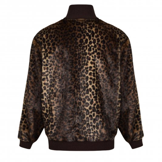 JQD TT Track Top Knit Leopard Black/Brown