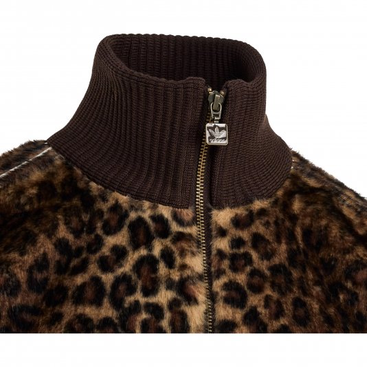JQD TT Track Top Knit Leopard Black/Brown