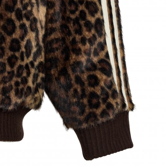 JQD TT Track Top Knit Leopard Black/Brown