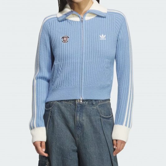 Team Fullzip Smoky Blue/Milky White