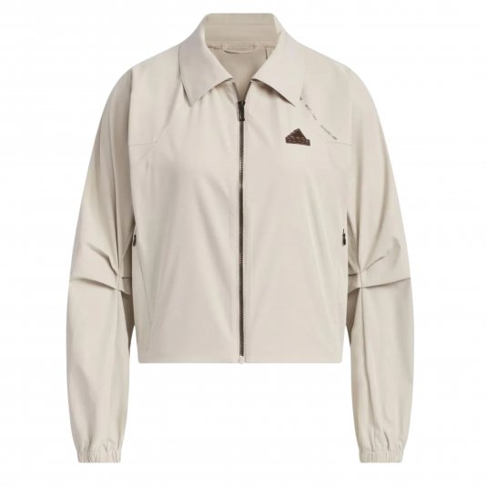 Tech Premium Woven Jacket Beige