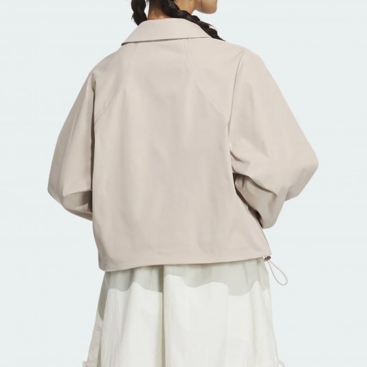 Tech Premium Woven Jacket Beige