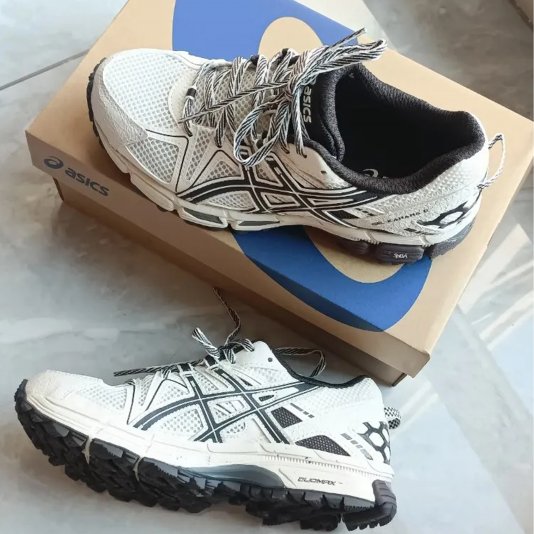 Gel-Kahana 8 Cream/Light Beige/Black/White