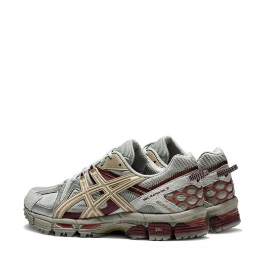 Gel-Kahana 8 Feather Grey/Burgundy