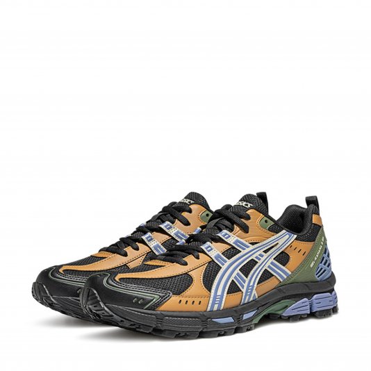 Gel-Kahana 8 Tan Dune/Black/Moss/Light Blue