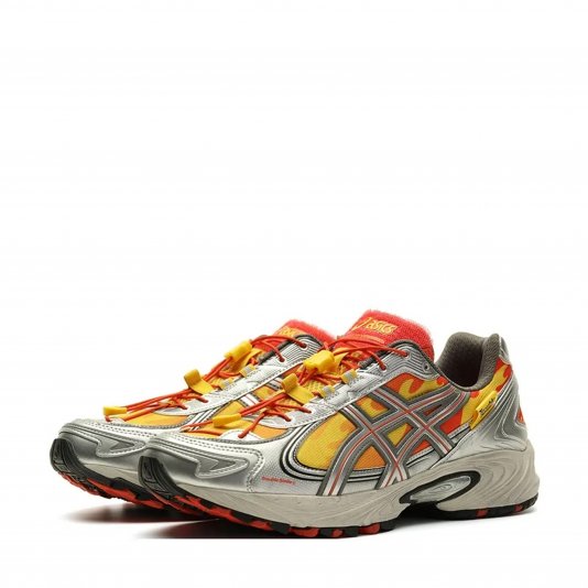 Gel-Kahana TR V4 X Trouble Smile Metallic Silver/Orange/Yellow