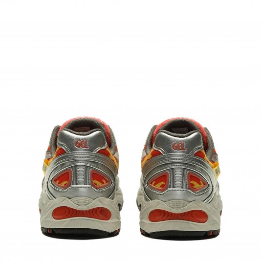 Gel-Kahana TR V4 X Trouble Smile Metallic Silver/Orange/Yellow