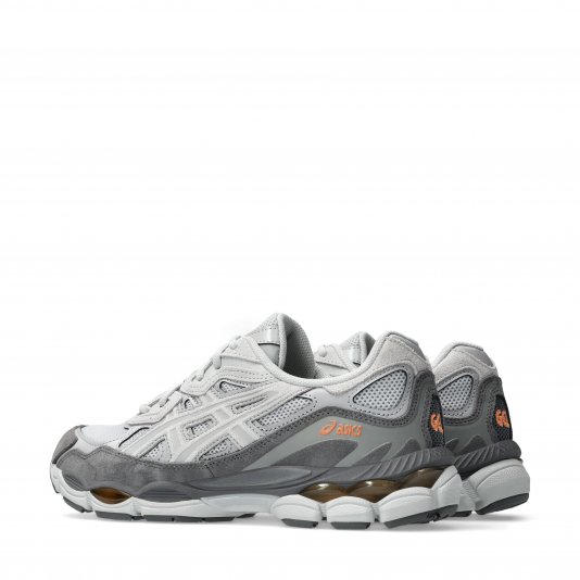 Gel-NYC Cloud Grey/Cement Grey/Orange