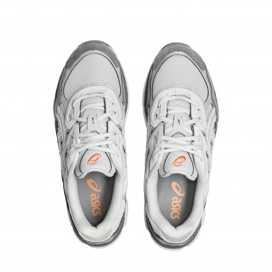 Gel-NYC Cloud Grey/Cement Grey/Orange