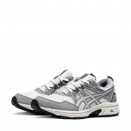 Gel-Venture 8 White/Oyster Grey