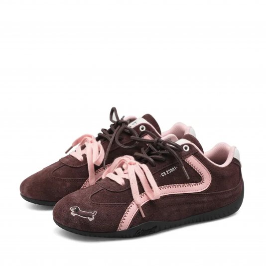 Emoji Dachshund Brown/Pink