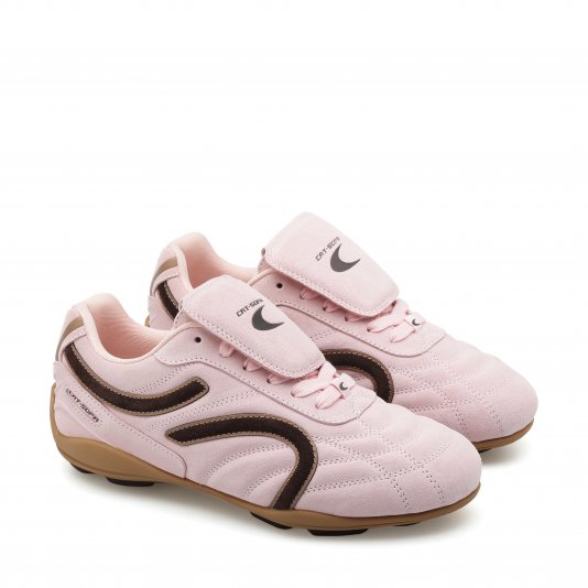 Retro Football Pink/Brown