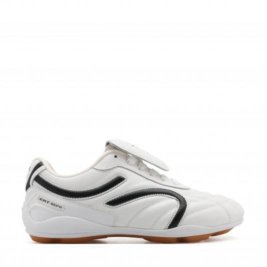 Retro Football White/Black