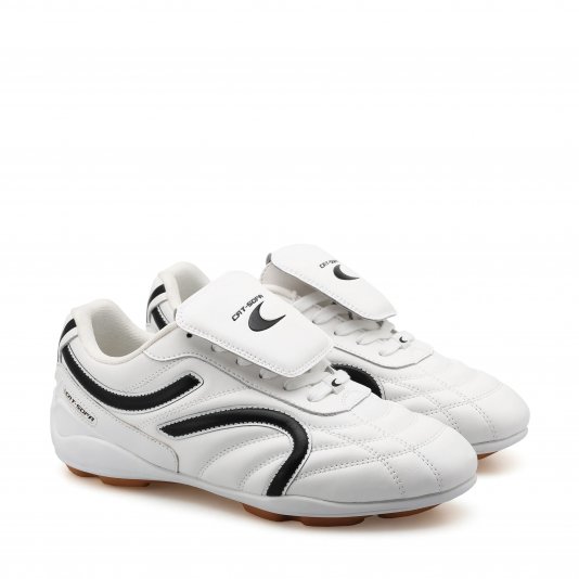 Retro Football White/Black