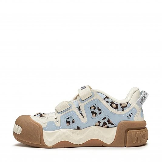 AutoSkate Mary Jane Milk White/Clear Blue