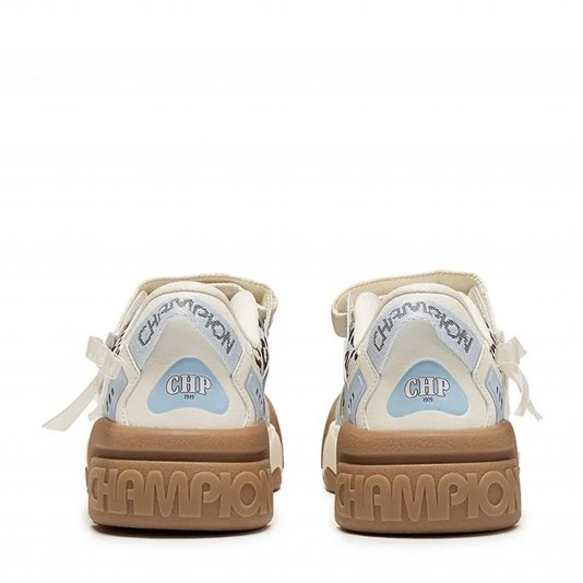 AutoSkate Mary Jane Milk White/Clear Blue