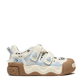 AutoSkate Mary Jane Milk White/Clear Blue