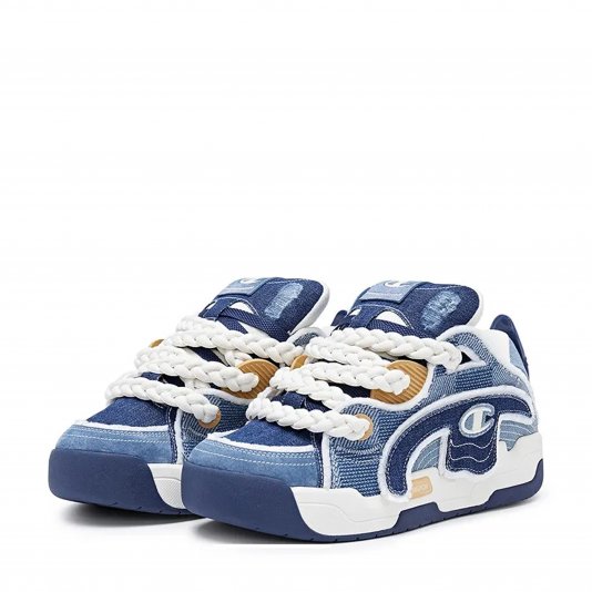 TronSkate V1 Indigo/Washed Denim/Amber