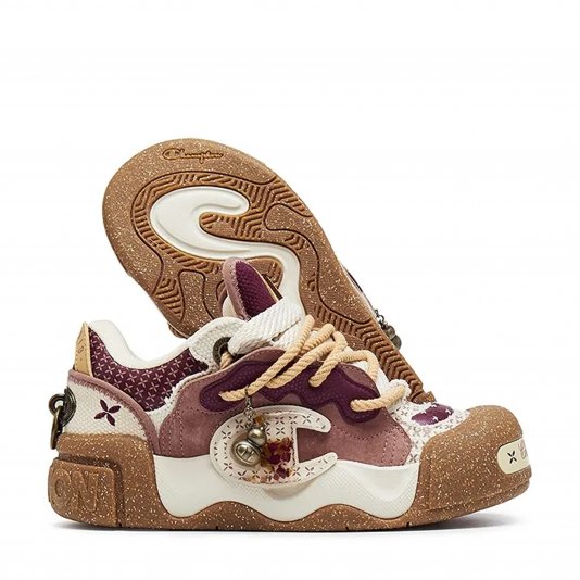 AutoSkate V1 M Sesame Brown/Preppy Red