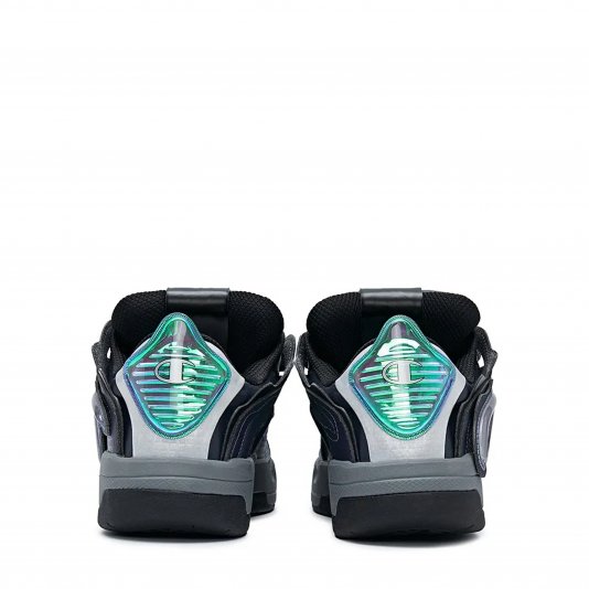 TronSkate V1 Navy/Laser Silver/Teal