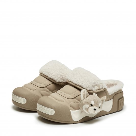 AutoSkate V1 Slip Puffy Sandstone/Milk White