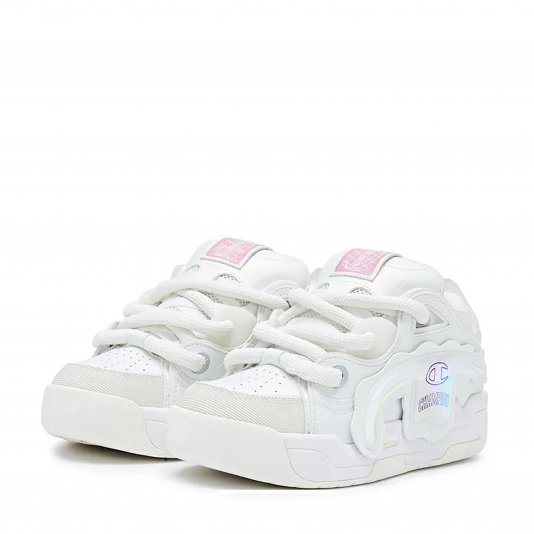 TronSkate V1 White/Pink/Laser Silver