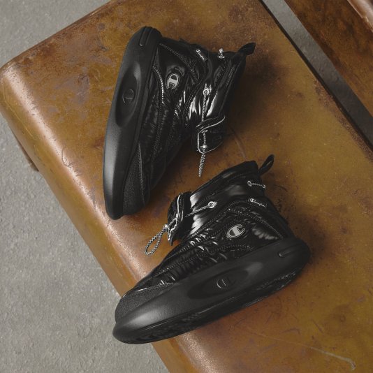 Triangle Boots Black/Silver