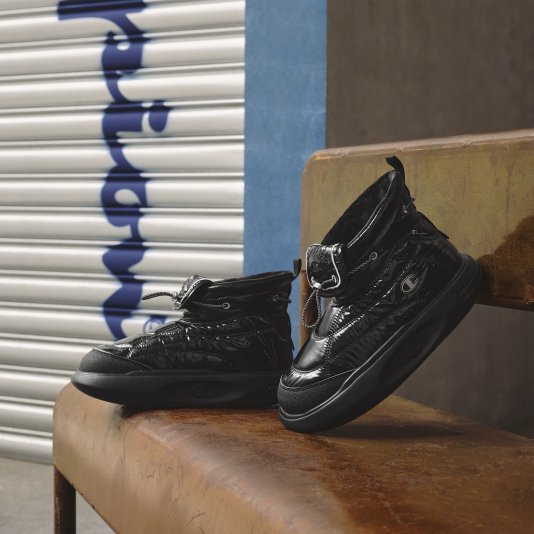 Triangle Boots Black/Silver