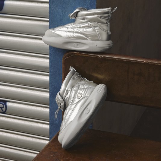 Triangle Boots Silver White/Alloy Gray