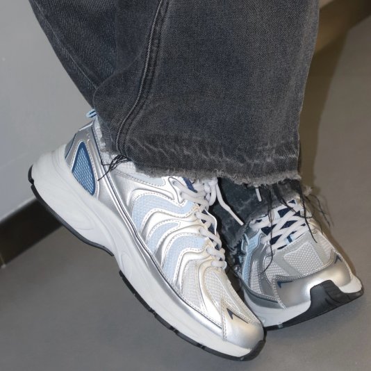 Time Racer 224 Dust Gray/Peak Blue