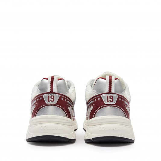 Time Racer 224 Milk White/Dark Red