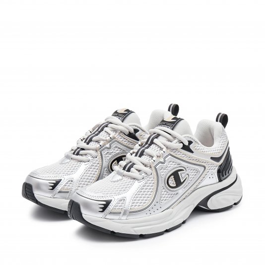 Y2K Racer Space Silver/White/Black