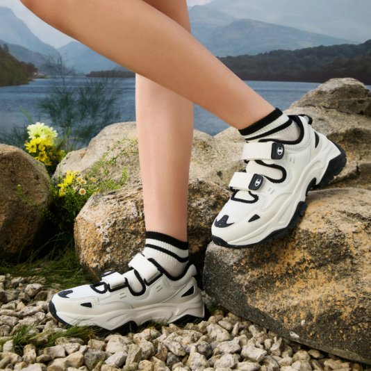 Champ Mary 19 Mono Milky White/Black